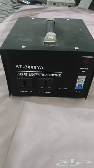 محول كهرباء 3000 واط شبه جديد 0