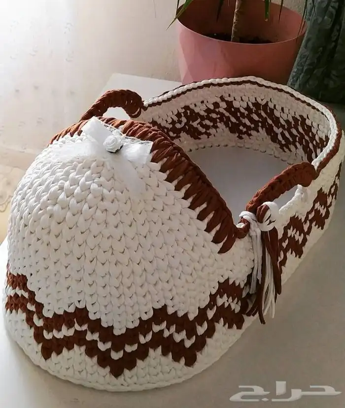 سرير أطفال بالكروشيه 2