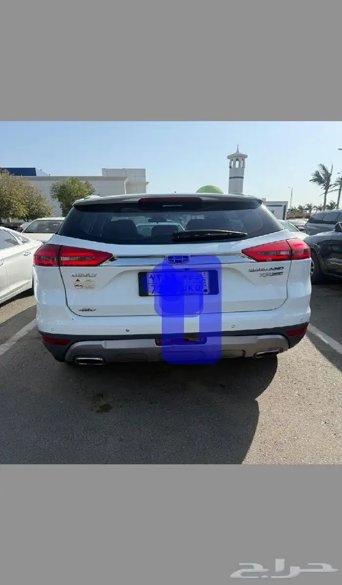 جيلي ام جراندX7موديل2020 عداد موضح على سوم 3