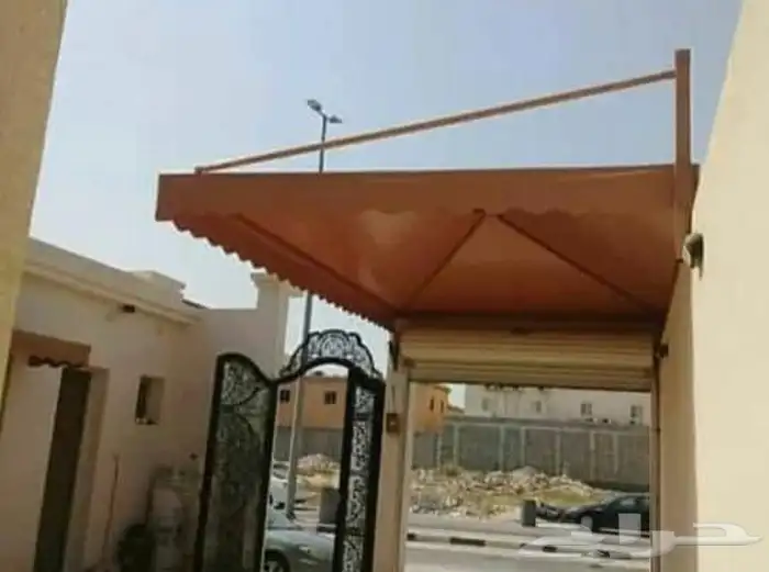 مظلات وسواتر ترميم منازل واصباغ خارجيه وعوازل مائيه وحراريه 3