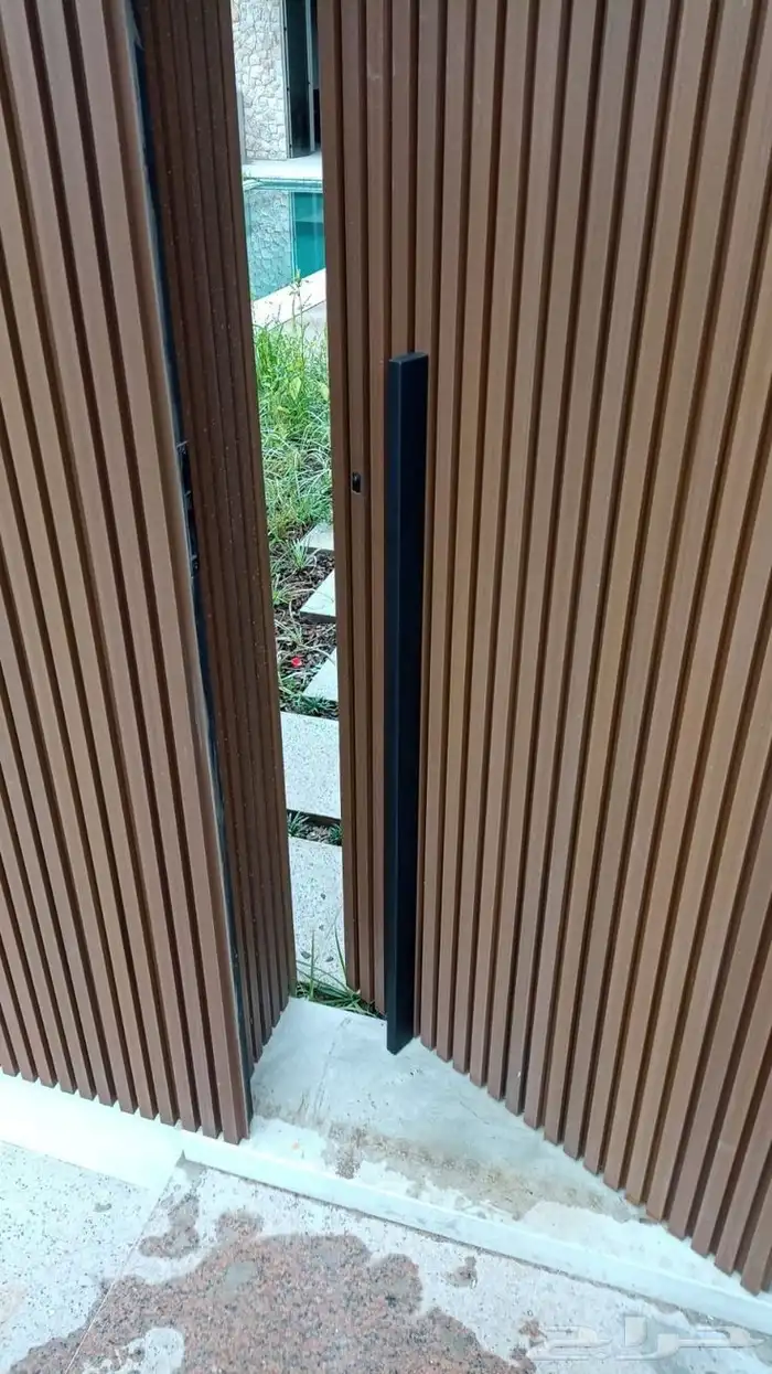 تكسيات خارجية _ تكسيات خشبيه _ وجهات منازل _ ديكور خارجي 2