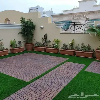 منسق حدائق شلالات نوافير عشب صناعي 5