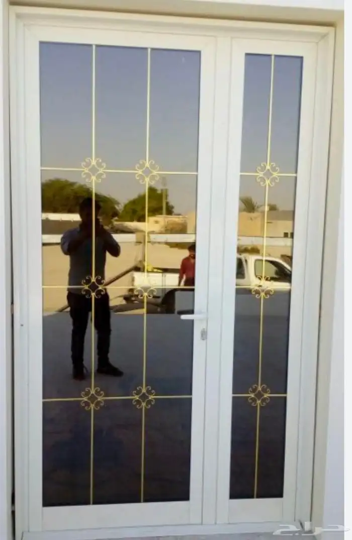 ابواب كلادينج ابواب المنيوم ابواب حديد 8