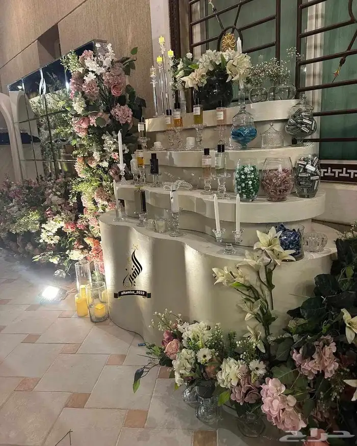 تأجير بكجات مداخل كوشه تخرج افراح ميلاد زفاف مداخل الرياض 9