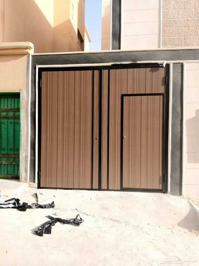 ابواب كلادينج ابواب المنيوم ابواب حديد 4