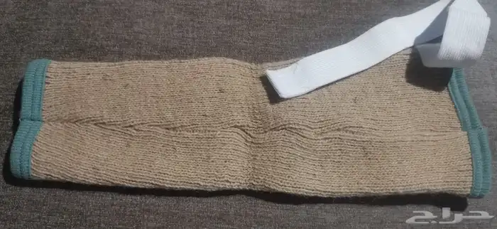 مشد ركبة ومشد ظهر من الصوف الطبيعي صوف طبيعي 6