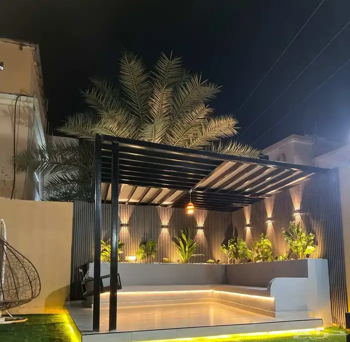 تنسيق_حدائق تنسيق_حدائق_منزليه عشب_صناعي عشب_جداري مظلات 7