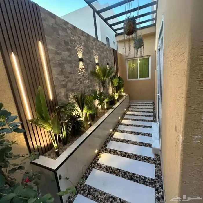 توريد وزراعة النخيل والاشجار والزهور والثيل الطبيعي 4