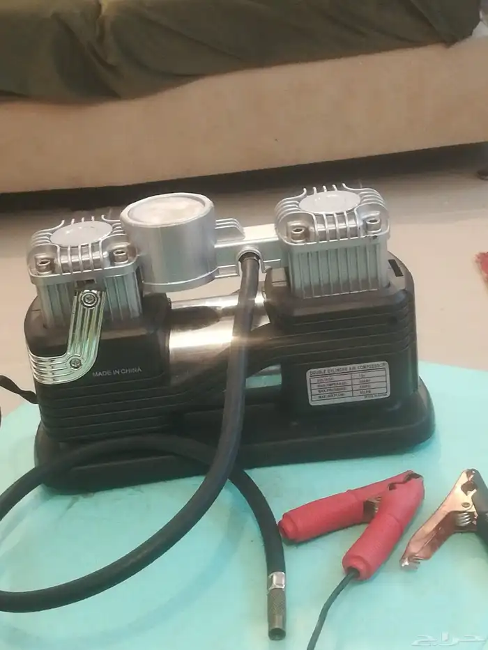 ماطور هواء سيارات 2 سلندر بحاله ممتازه جدا 0