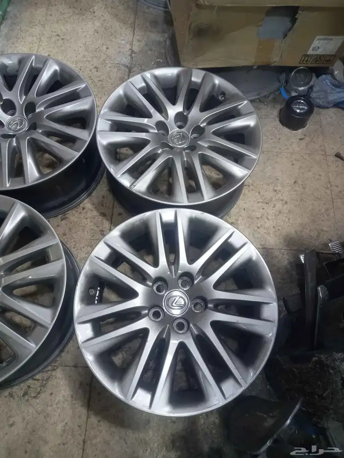جنوط لكزس 460 LS اصلي وكاله مقاس 19 موديل 2015 5