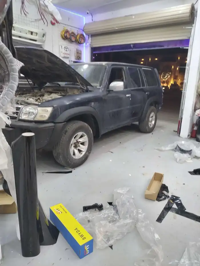 دعامه فتك نضاره سوبر سفاري 2004 صدام باترول فتك قطع باترول 7