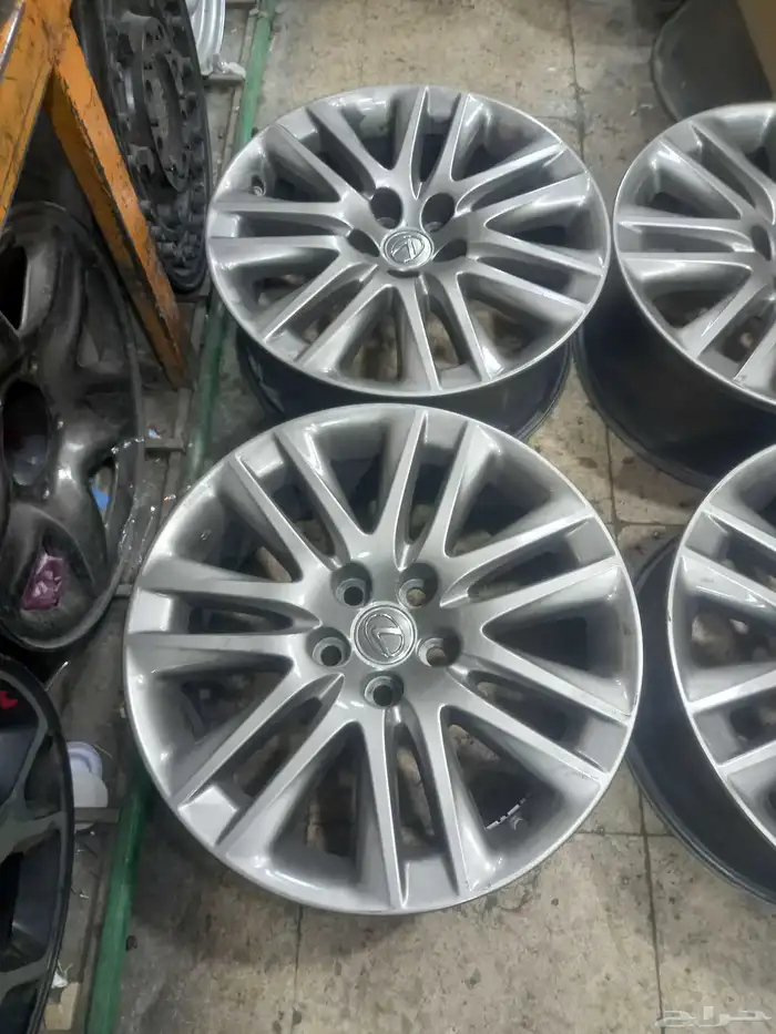 جنوط لكزس 460 LS اصلي وكاله مقاس 19 موديل 2015 8