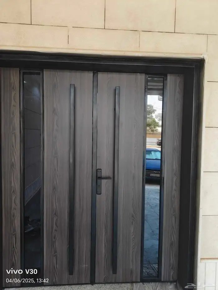 ابواب كلادينج ابواب المنيوم ابواب حديد 0