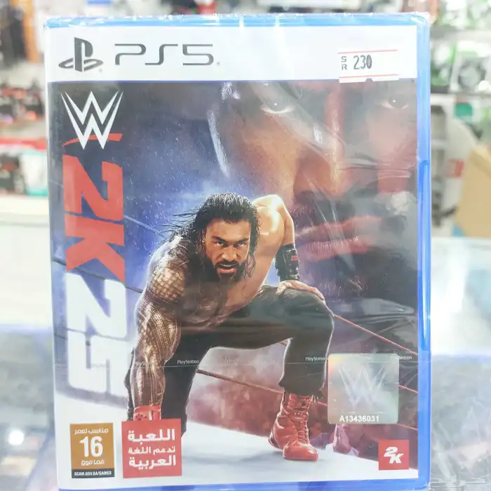 شريط مصارعة تو كي 25 جديد W2k25 PS5 0