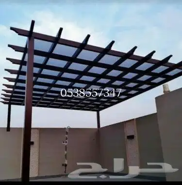حداد مضلات وسواتر وبرجولات ومستودعات وابواب وشبابيك 0