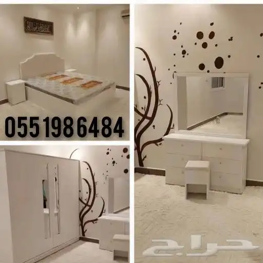 غرف نوم وطنيه جديده ب1700ريال بالتوصيل والتركيب 9
