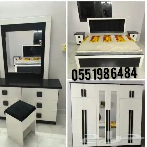 غرف نوم وطنيه جديده ب1700ريال بالتوصيل والتركيب 0