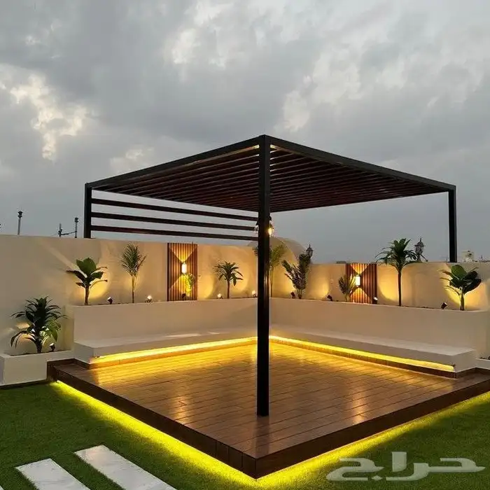 تنسيق_حدائق تنسيق_حدائق_منزليه عشب_صناعي عشب_جداري مظلات 3