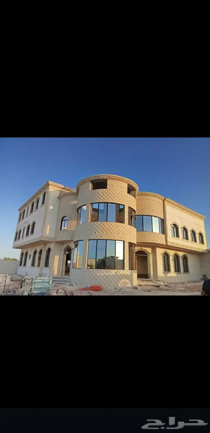 لياسه ملونه بالاسمنت الابيض وبطحااء الرياض 0