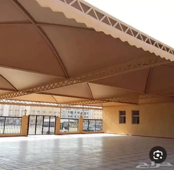 حداد مظلات وسواتر 7