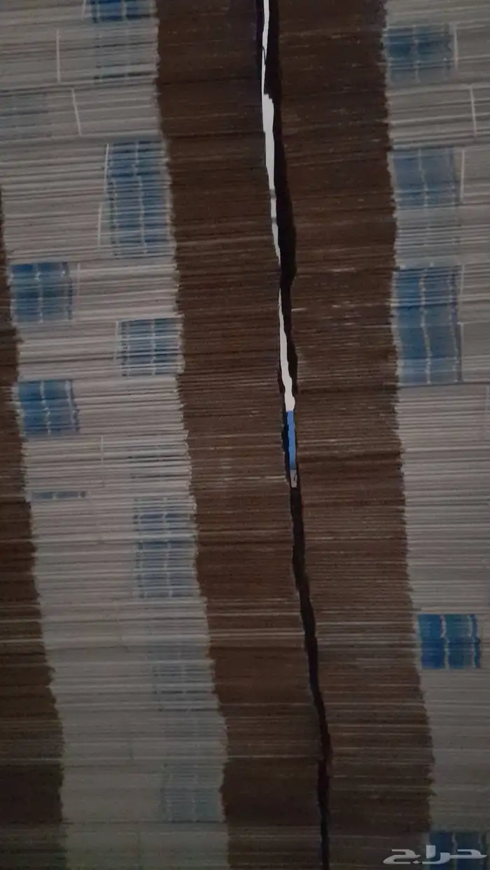 كراتين فارغه جديده لم تستعمل مقاس 50 50 كميه كبيره 1