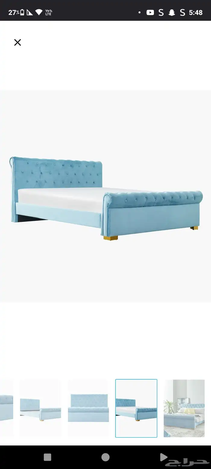 سرير شبه جديد ممتاز 4