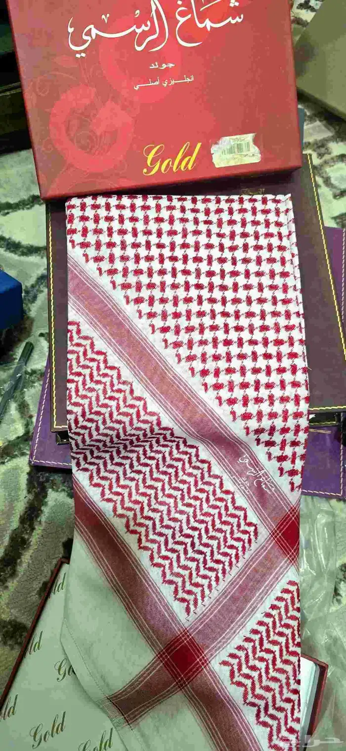 شماغ الرسمي gold مقاس 60 فقط 2