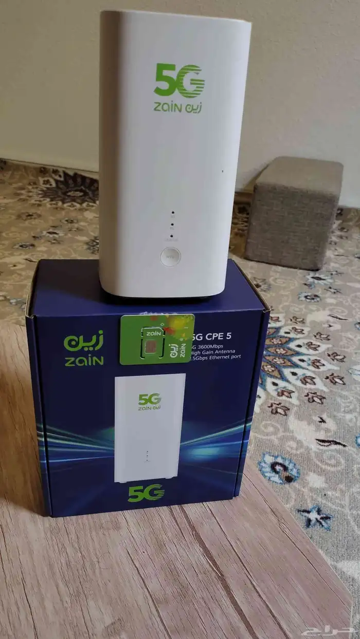 انترنت لامحدود 5G وفايبر الياف زين و stc 1