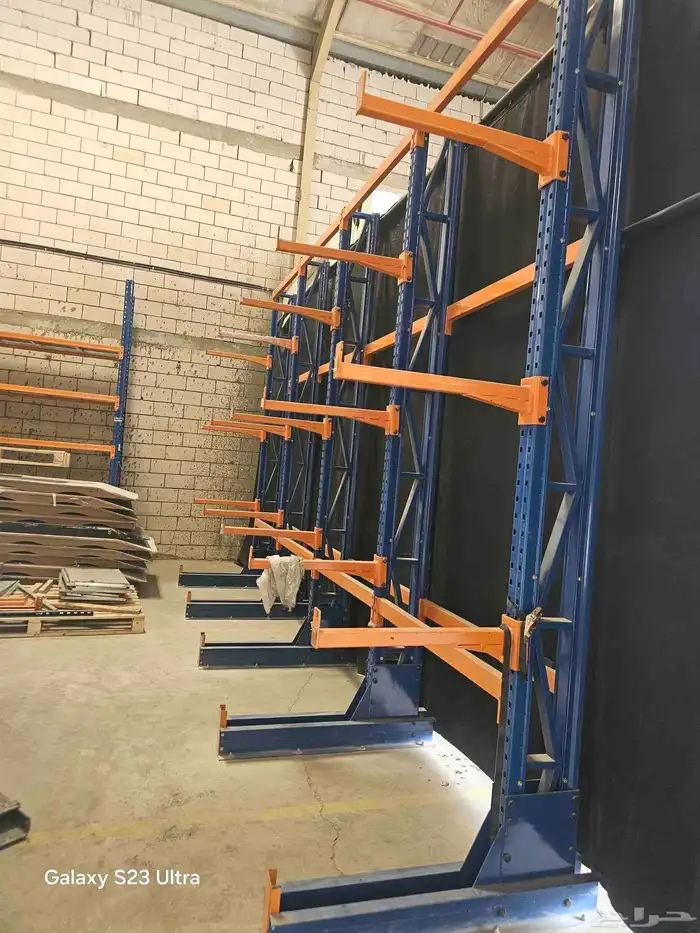 رفوف نظام كانتلفير تخزين الانابيب Pipe storage racks 3