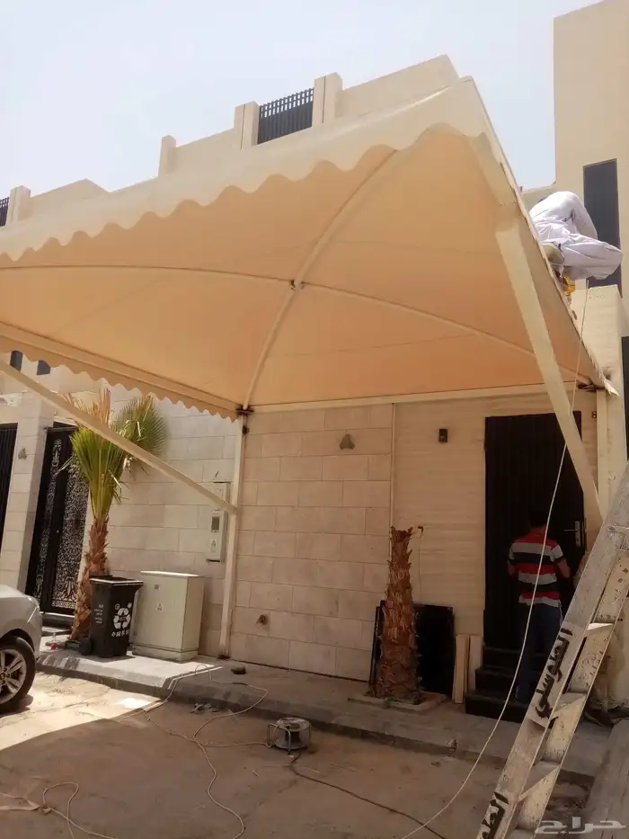 حداد مظلات وسواتر 1