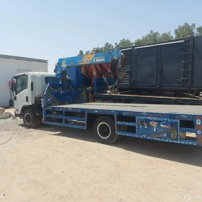 للاايجار ونش داخل جد  او خارج جد  مشوار او شھر 10طن 8طن 3طن 2