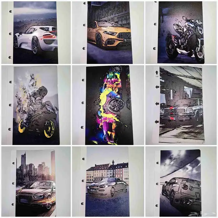 استكر خلفي رسومات للجوال والايباد 9