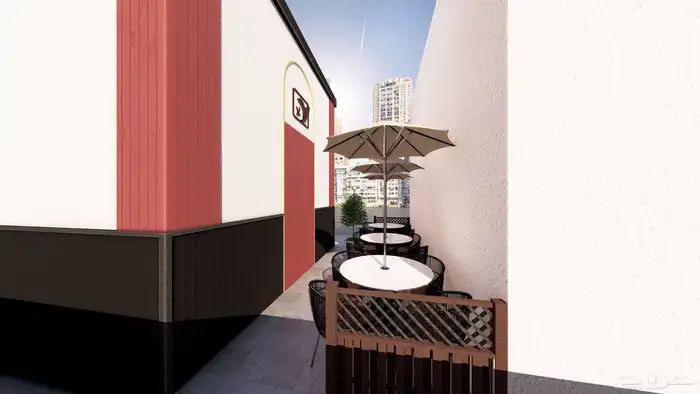 تصميم جلسات مطعم ابابيل في المدينه النوره 5