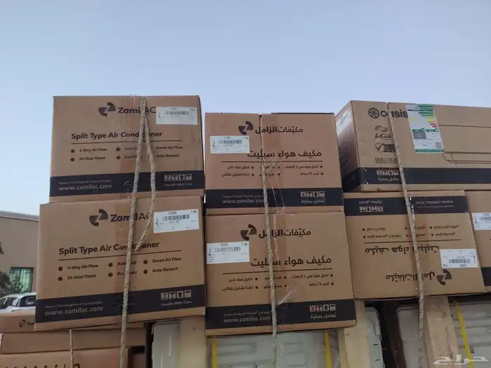 مكيفات ازبلت وشباك مستعمل وجديد على ضمان 1