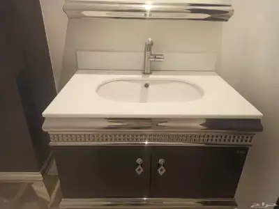 مغاسل رخاميه مع دواليب 1