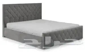 سرير بوكس 200 200 مع حواجز كامل مع مرتبة 3