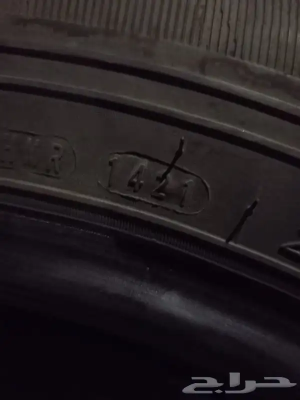 4 كفرات رودستون كوري مستخدم نظيف 255 60 19 3