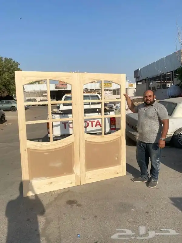 تفصيل ابواب خشب وغرف نوم وجميع الديكورات الخشبية 5