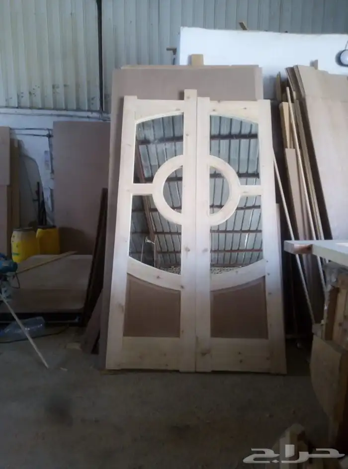 تفصيل ابواب خشب وغرف نوم وجميع الديكورات الخشبية 6