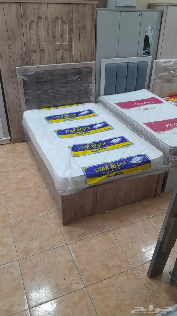 سرير مخمل سرير جلد سرير حديد سرير خشب مراتب غرف نوم ستاره ر 10