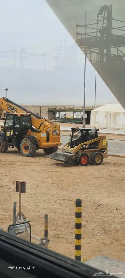 مكنسة بوبكات للايجار مع السواق فالشرقية 1