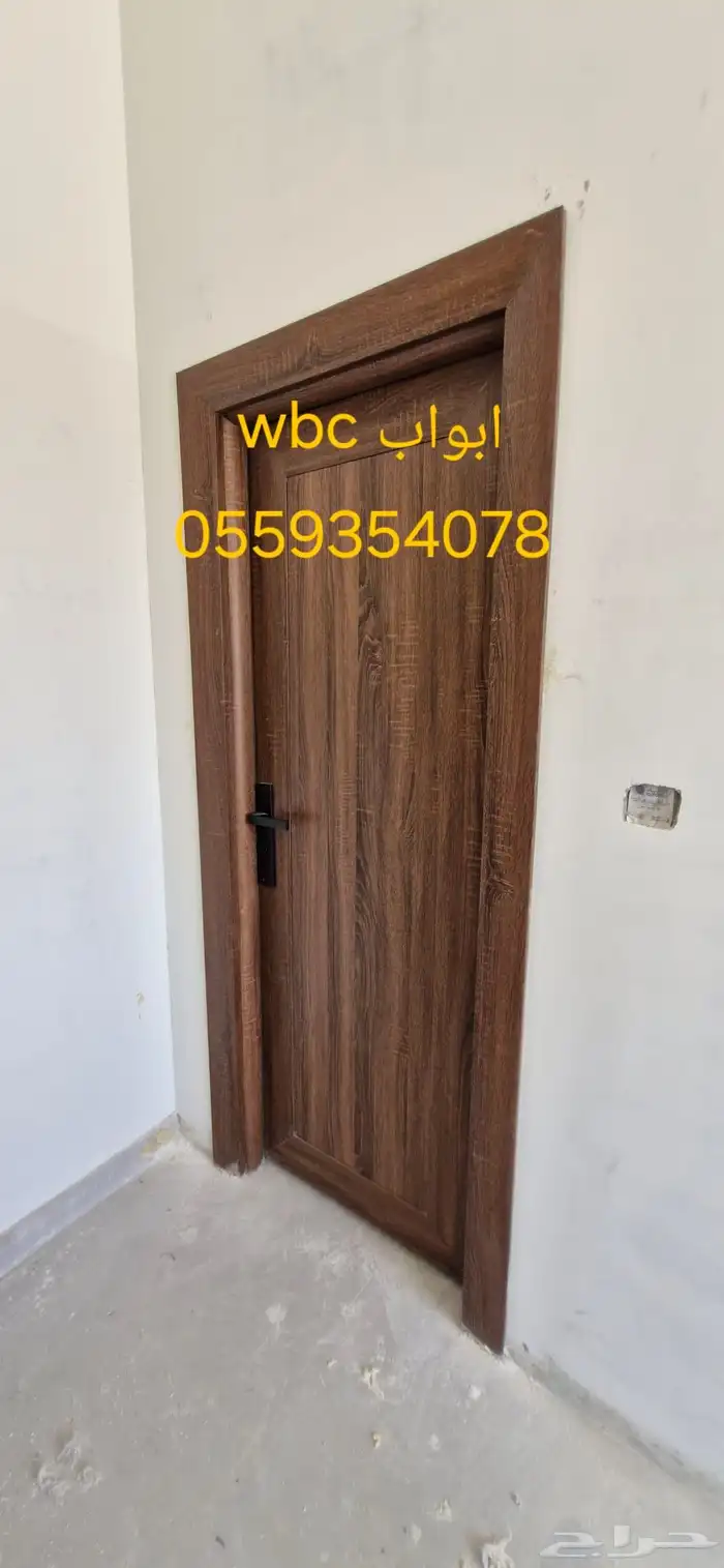 ابواب خشب ابواب  wbc دواليب مطابخ بدليل الخشب بديل الرخا 2