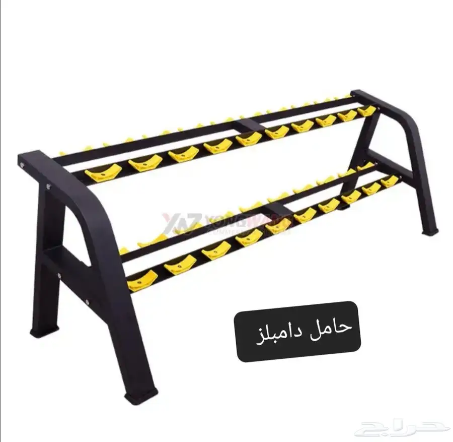 حامل دامبل سداسي جودة عالية 0