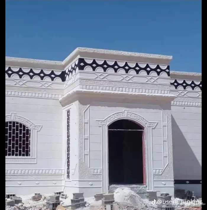 لياسه ملونه وديكورات خارجيه بديل الحجر الطبيعي 9