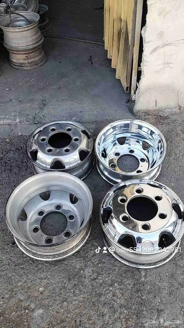 تلميع جنوط كروم سطحات شاحنات الرياض 17 مخرج 17 0