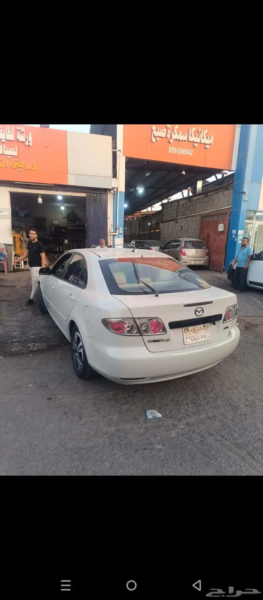 للبيع سياره مازدا ممشي 266 1