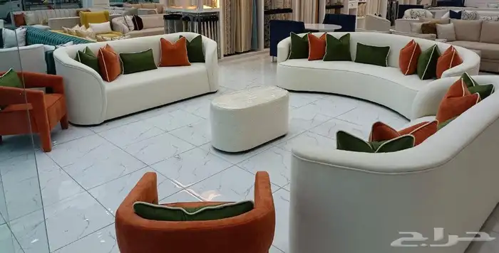 ستائر واي في ستائر امريكي كنب امريكي كلاسيكي 2