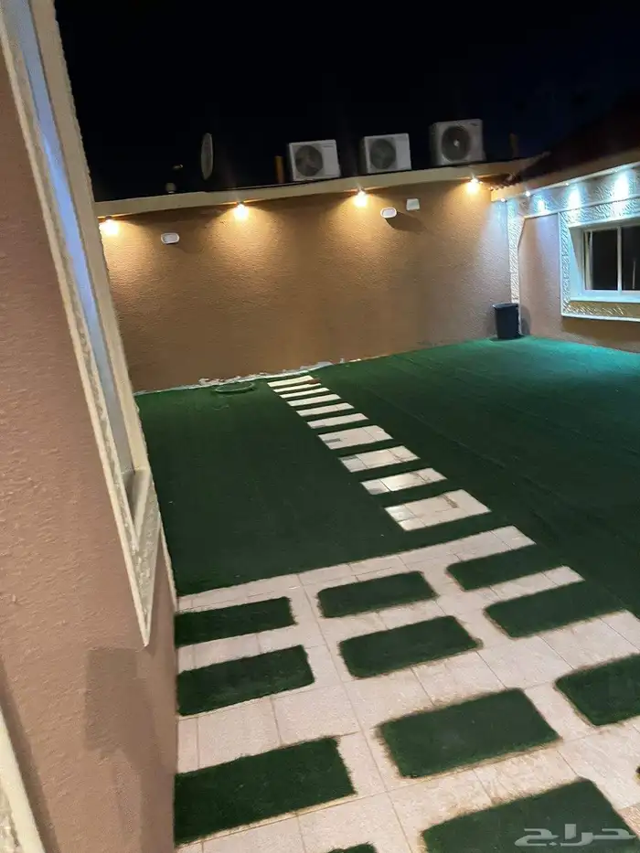 فله بمسبح ومجلس خارجي و 2 غرف نوم وحوش كبير 1