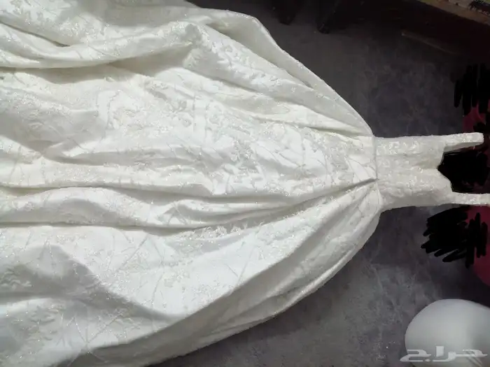 فستان زفة عروس للبيع أو للإيجار مقاس أكس سمول 1