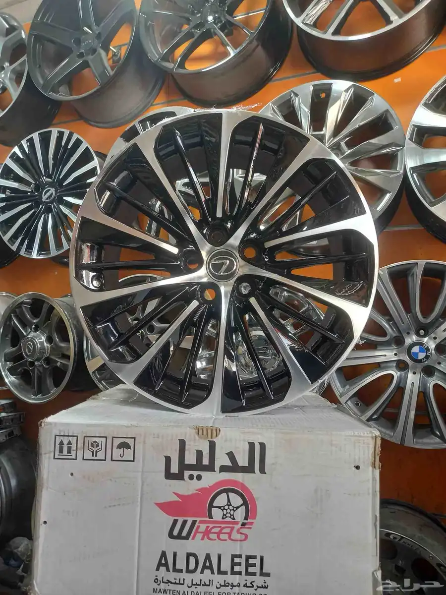 جنوط لكزس LS 500 مقاس 20 اصلي وكاله 2